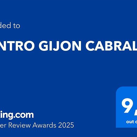 شقة Centro Gijon Cabrales 31 المظهر الخارجي الصورة