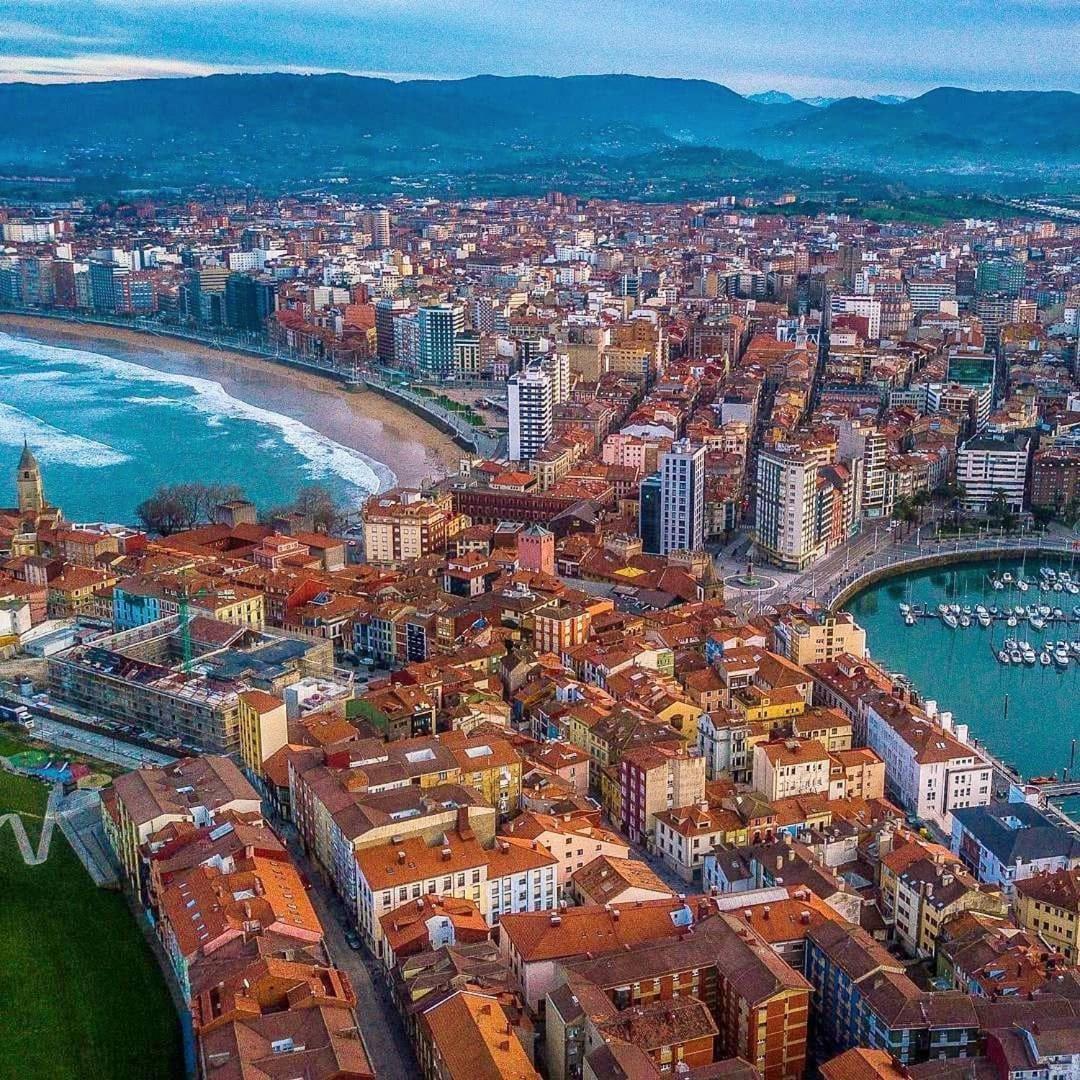 شقة Centro Gijon Cabrales 31 المظهر الخارجي الصورة