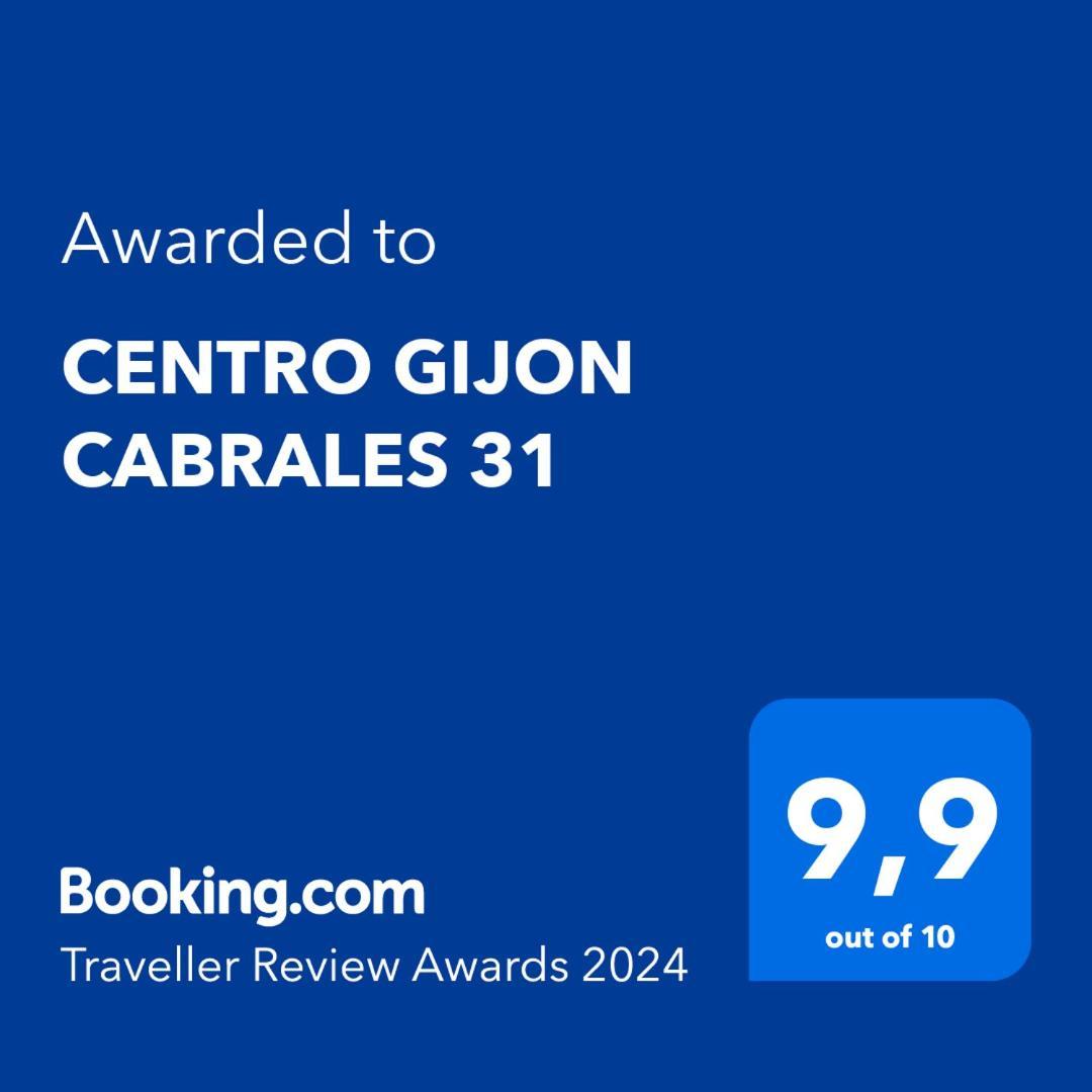 شقة Centro Gijon Cabrales 31 المظهر الخارجي الصورة