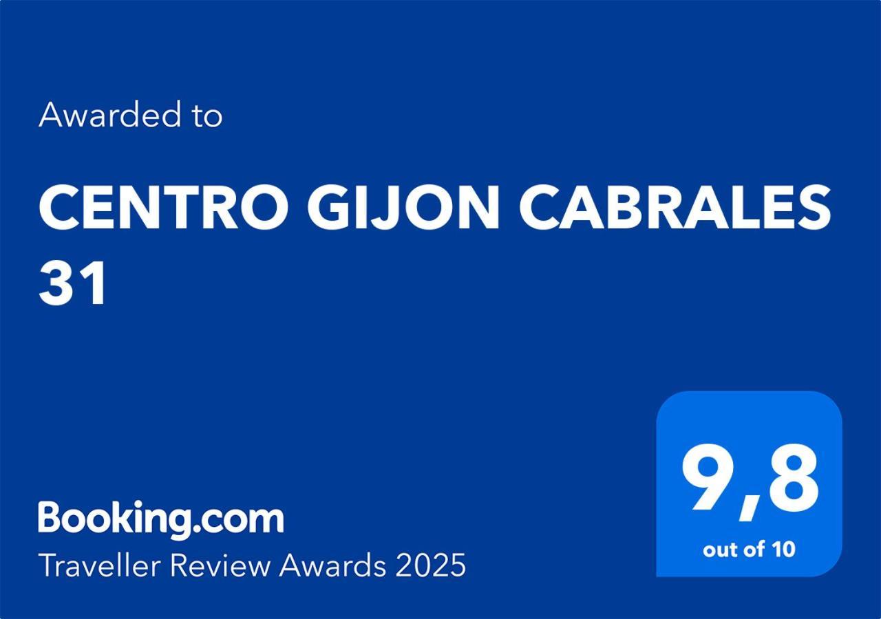 شقة Centro Gijon Cabrales 31 المظهر الخارجي الصورة